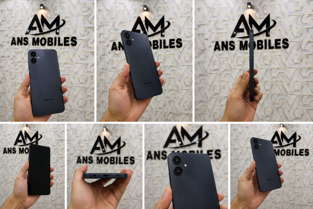Best Phones Under Rs. 25,000 in Pakistan Samsung Galaxy A05 smartphone held in hand at ANS Mobile